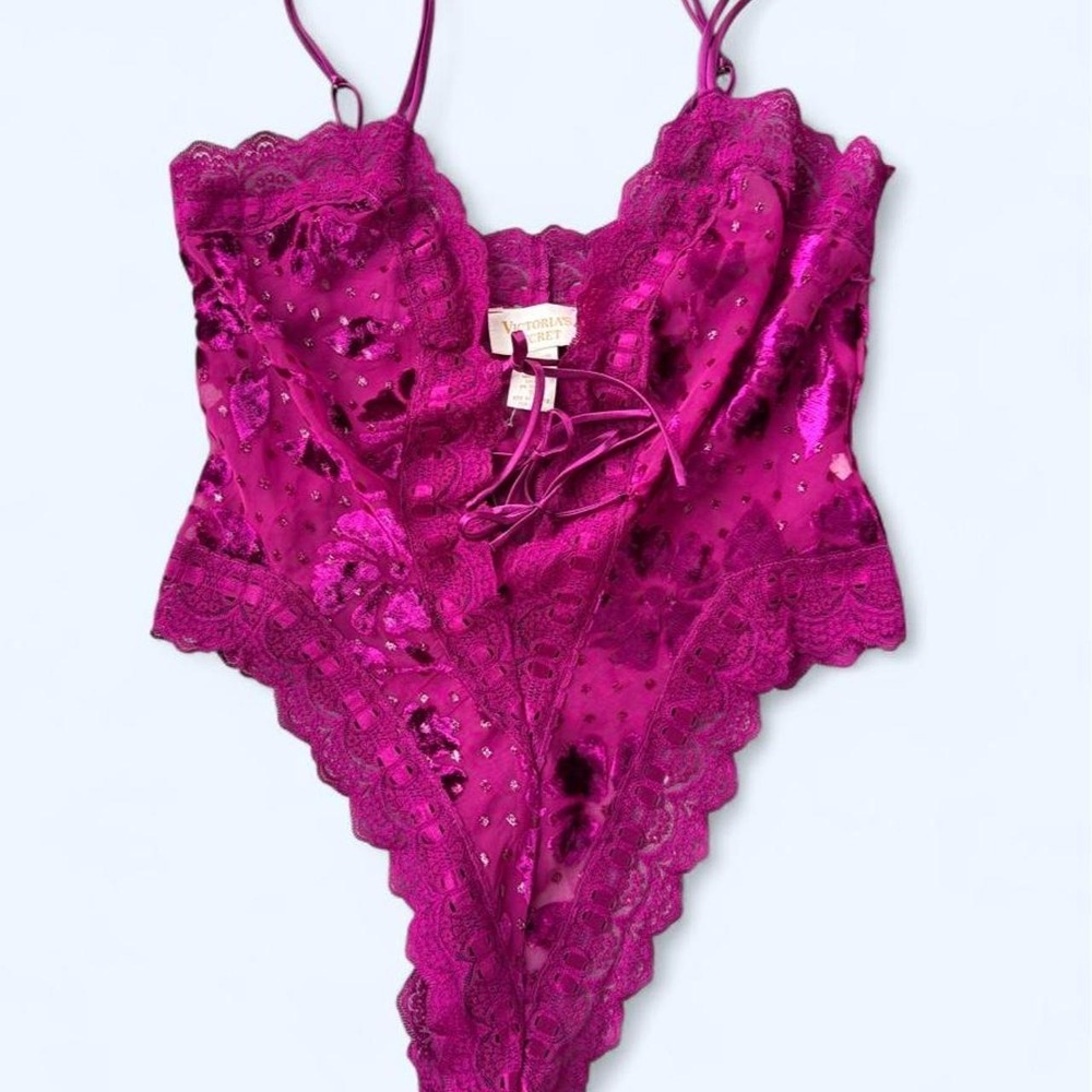 victorias secret lace bodysuit